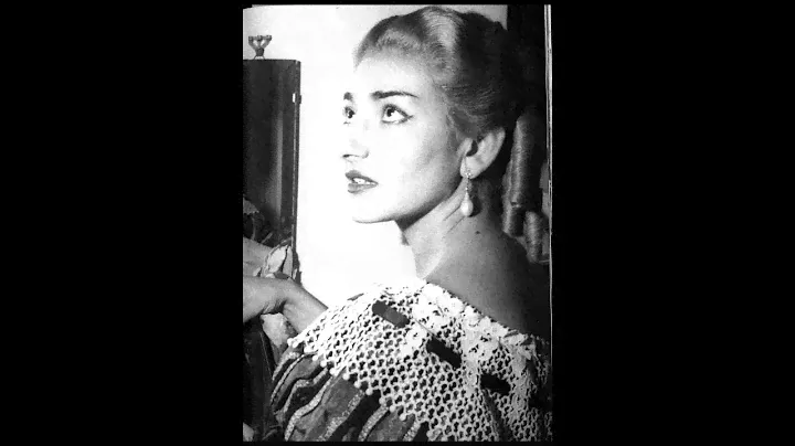 La povera mia cena fu interrotta - Tosca, Maria Callas